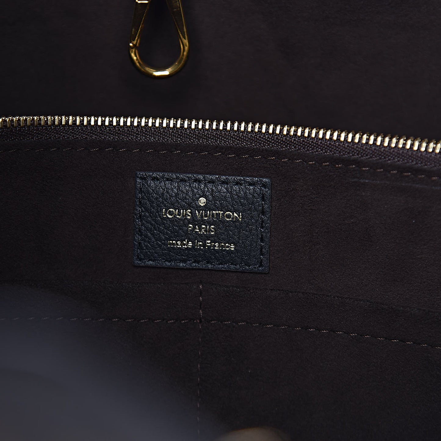 Calfskin Monogram Kimono Tote Black