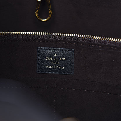 Louis Vuitton Calfskin Monogram Kimono Tote Black 6 of 10