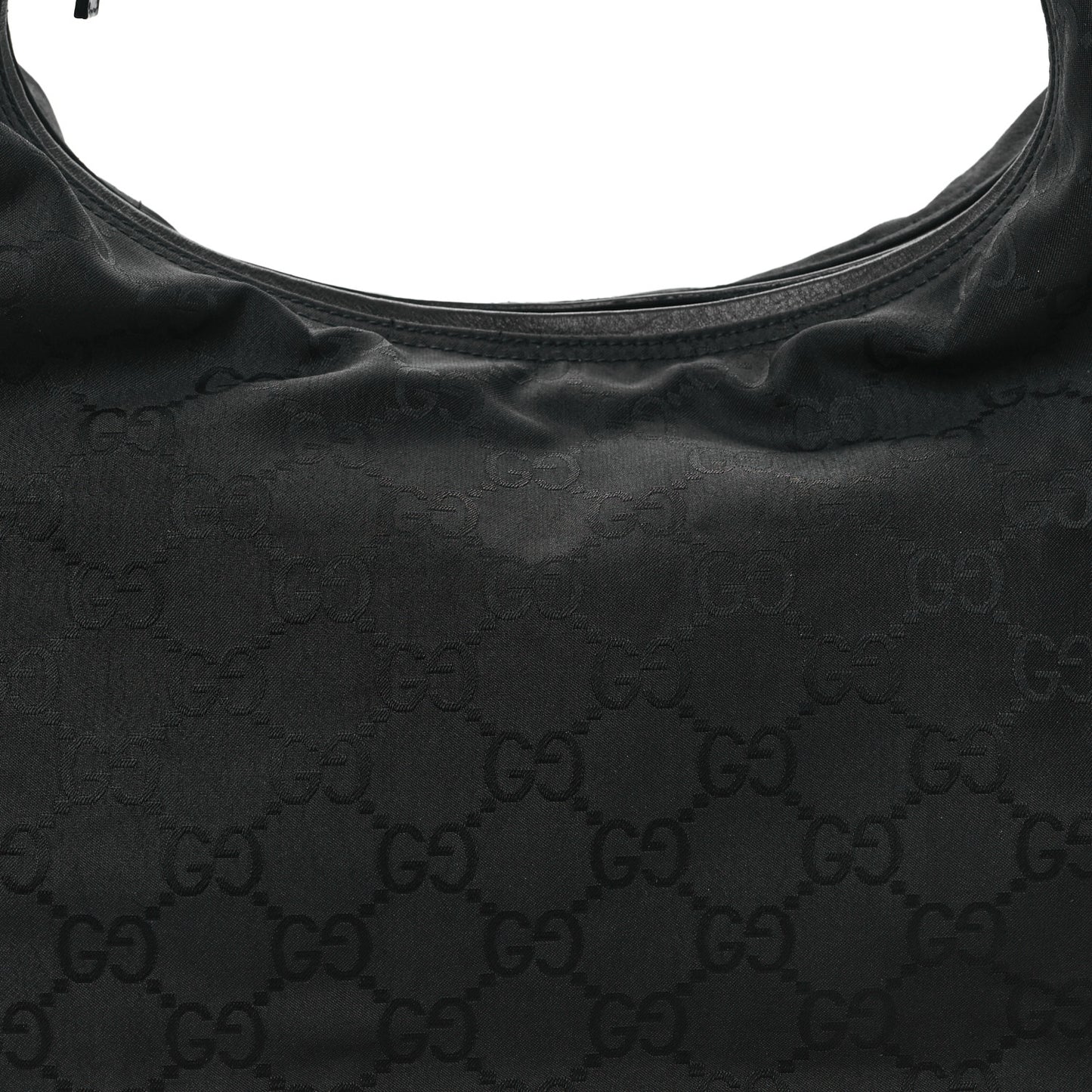 Nylon Monogram Hobo Black
