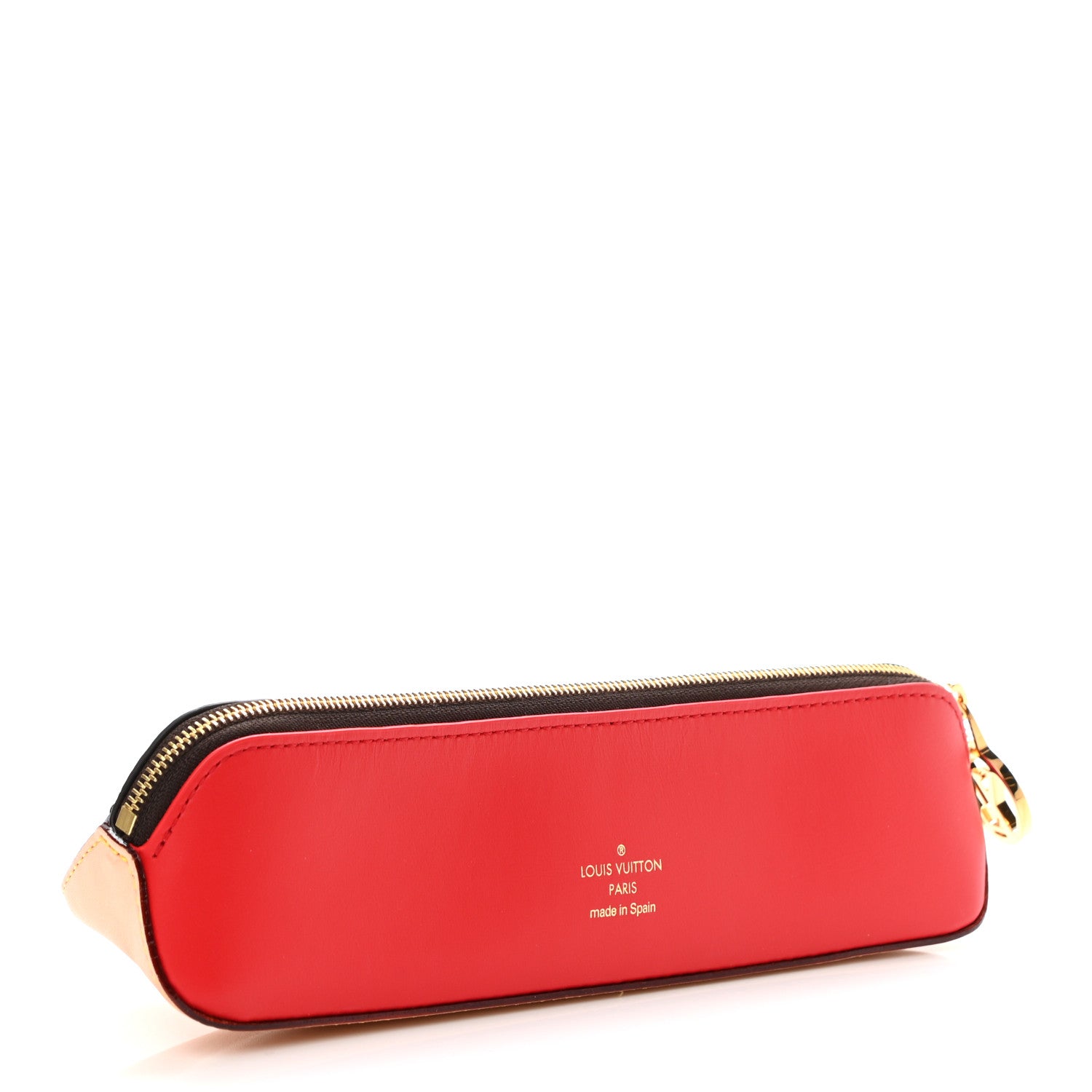Louis Vuitton Monogram Monogram 2021 Christmas Animation London Elizabeth Pencil Pouch Coquelicot 3 of 7