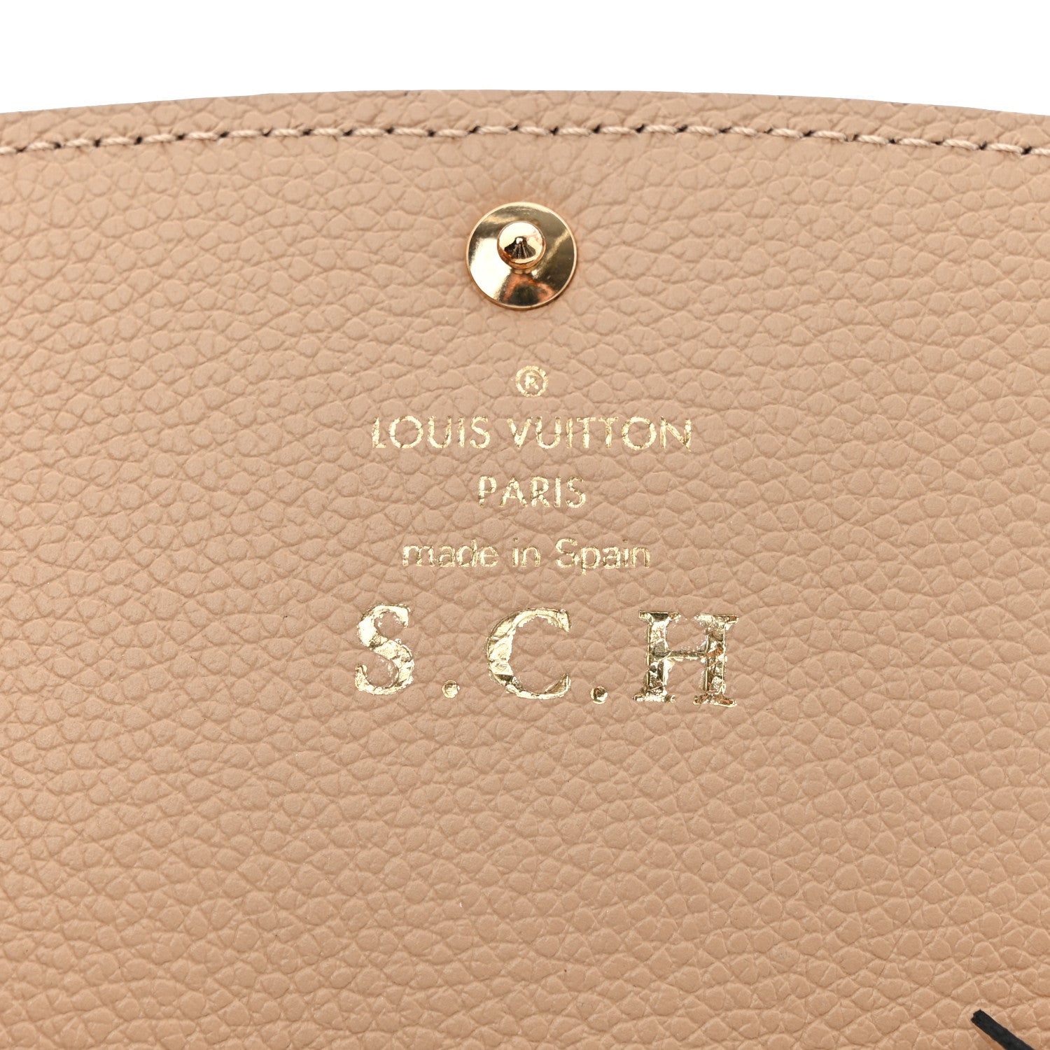 Louis Vuitton Empreinte Emilie Wallet Black Dune 6 of 8