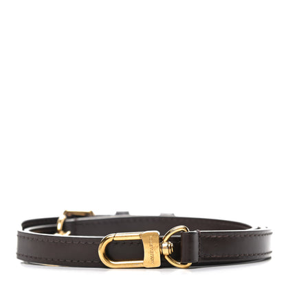 Louis Vuitton Calfskin 16mm Adjustable Shoulder Strap Brown 1 of 2