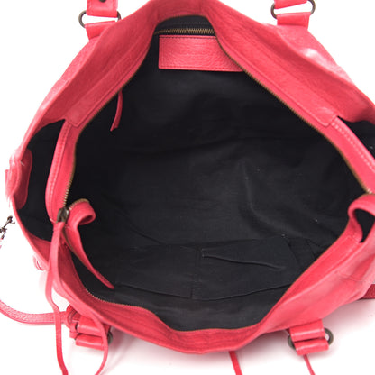 Balenciaga Agneau Classic Hardware Part Time Rose Thulian 4 of 10
