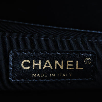 Chanel Lambskin Quilted Small Boy Flap Black 6 of 7