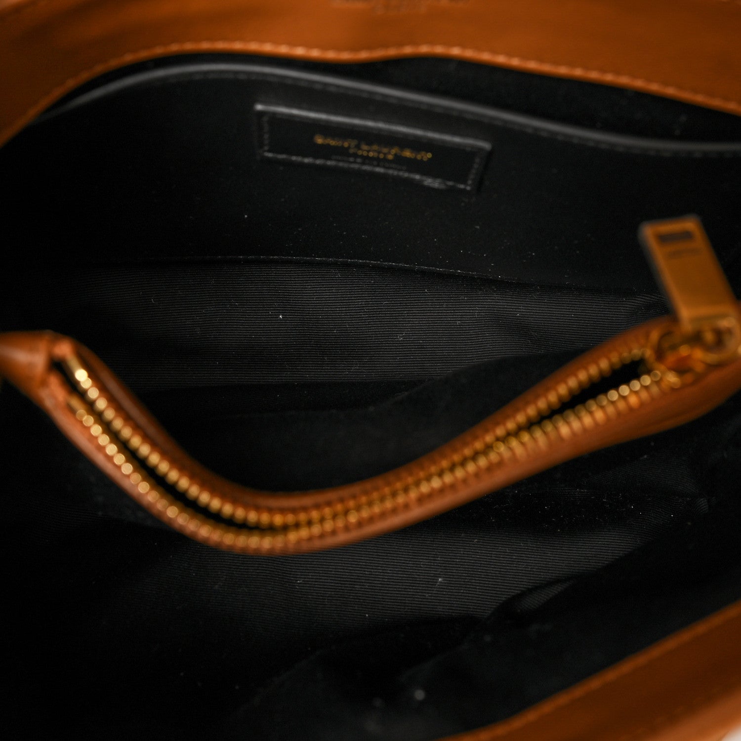 Saint Laurent Suede Calfskin Y Quilted Monogram Small Loulou Chain Satchel Cinnamon 5 of 11