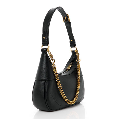 Gucci Goatskin Small Aphrodite Shoulder Bag Black 3 of 13