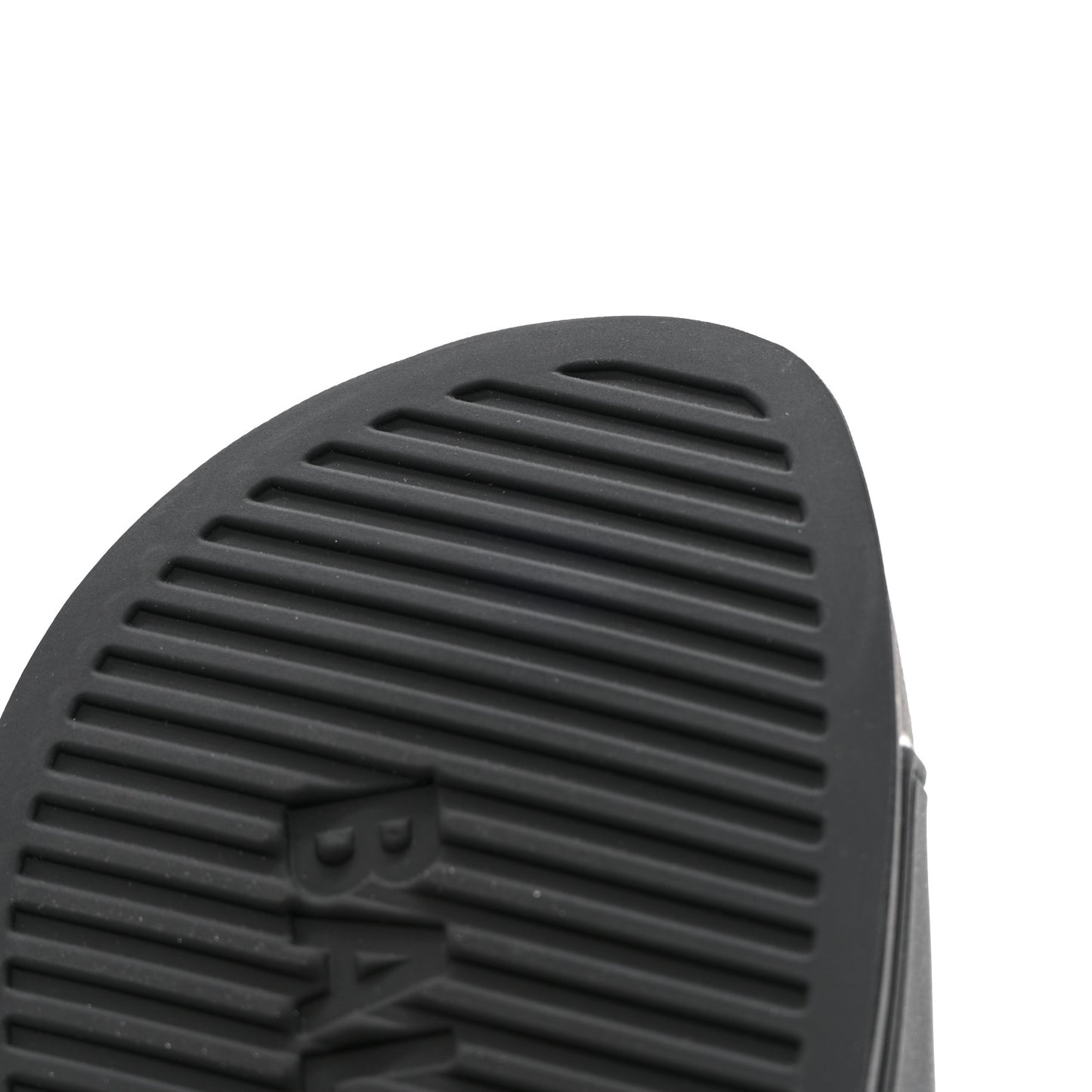 Rubber Womens Logo Pool Slide Sandals 37 Black