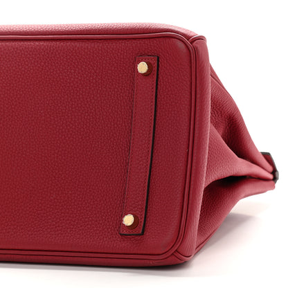 Hermes Togo Birkin 35 Rouge Grenat 10 of 17