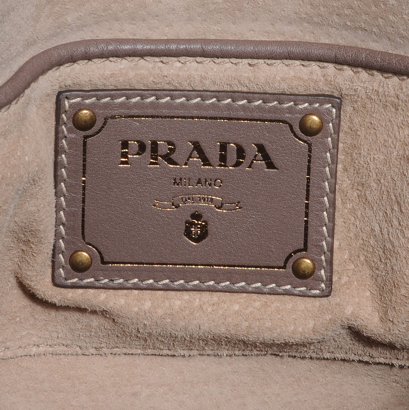 Prada City Calf Tote Argilla 8 of 10