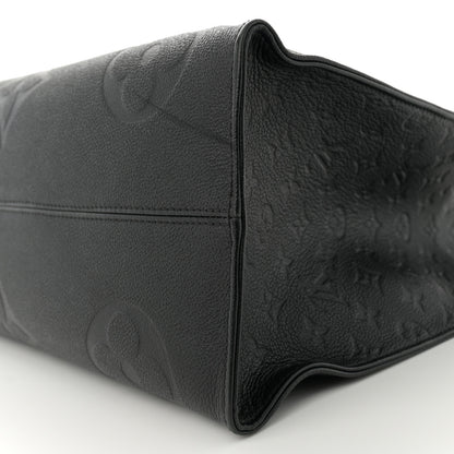 Louis Vuitton Empreinte Monogram Giant Onthego GM Black 9 of 13