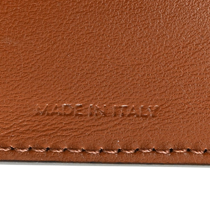 Celine Triomphe Canvas Small Triomphe Wallet Tan 7 of 9