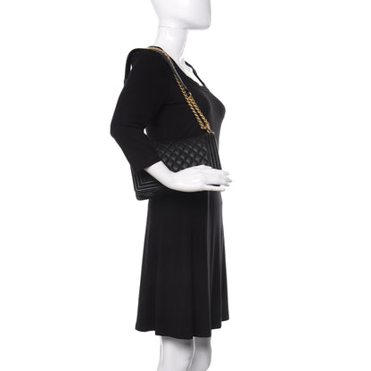 Chanel Caviar Quilted Medium Boy Flap Black 3 of 11