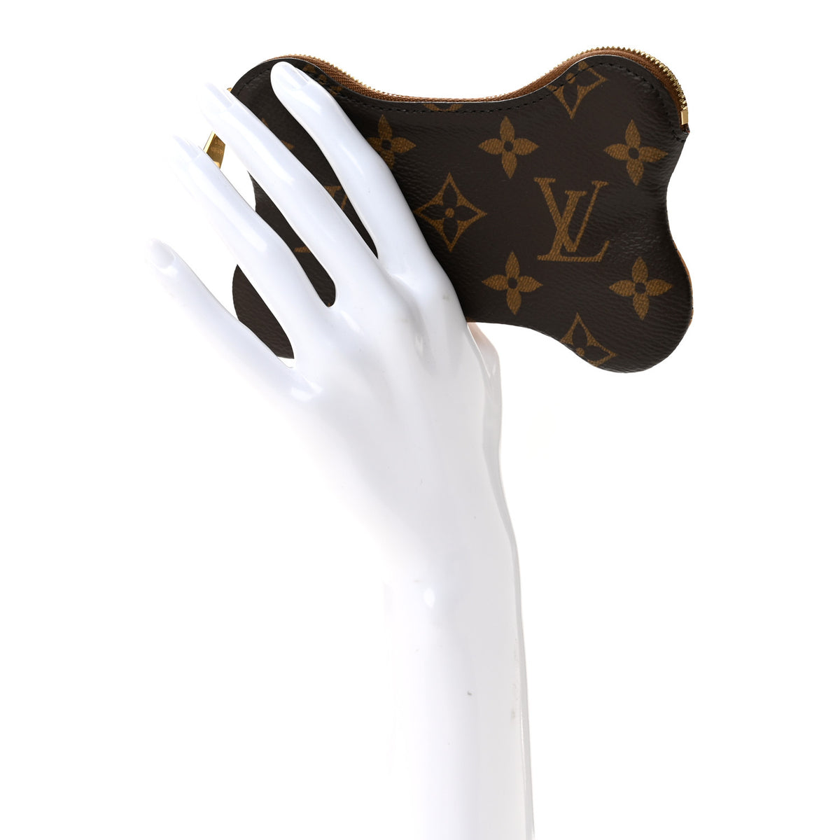 Monogram Bone Key Pouch
