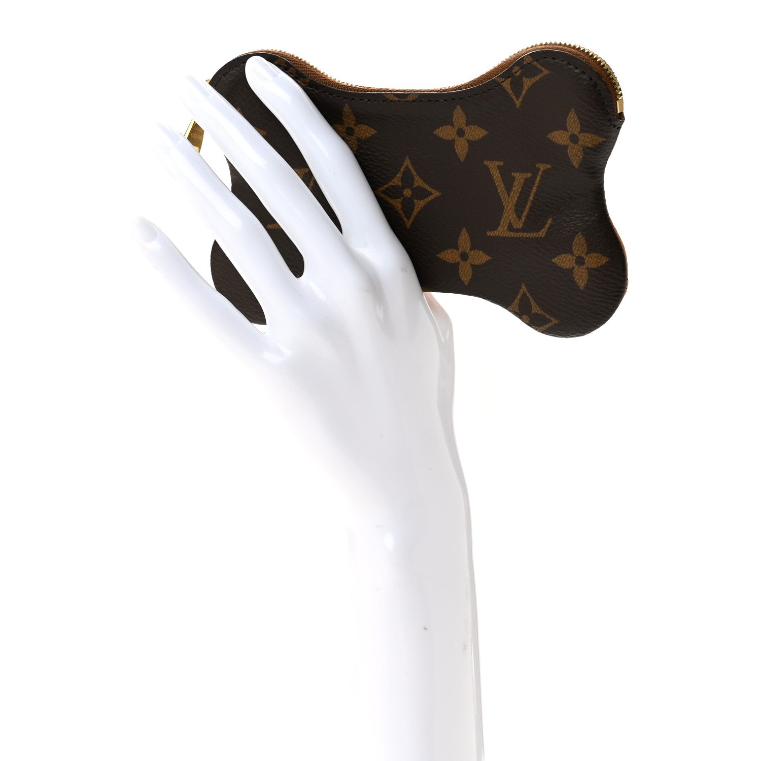 Louis Vuitton Monogram Bone Key Pouch 2 of 7