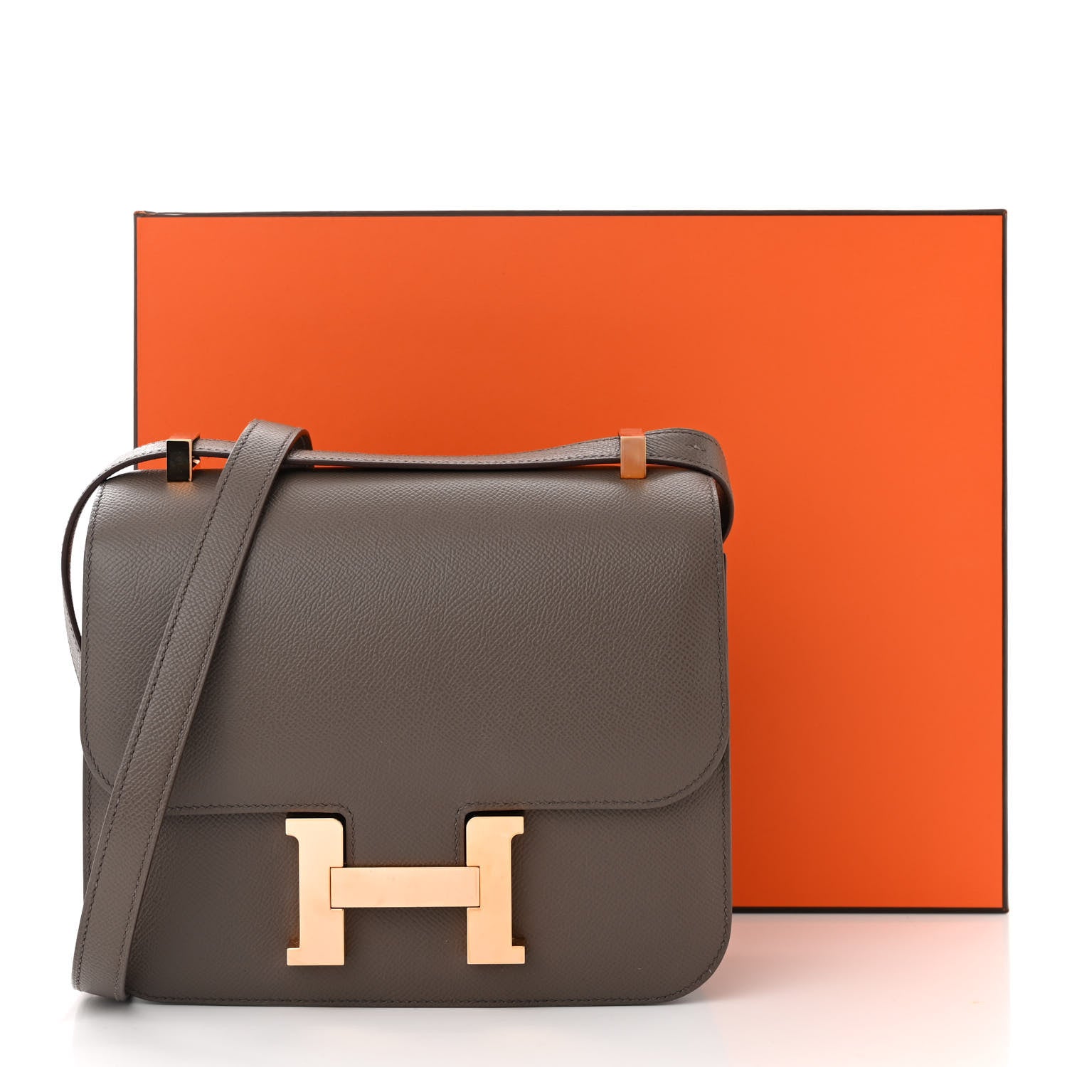 Hermes Epsom Constance 24 Etain 11 of 11