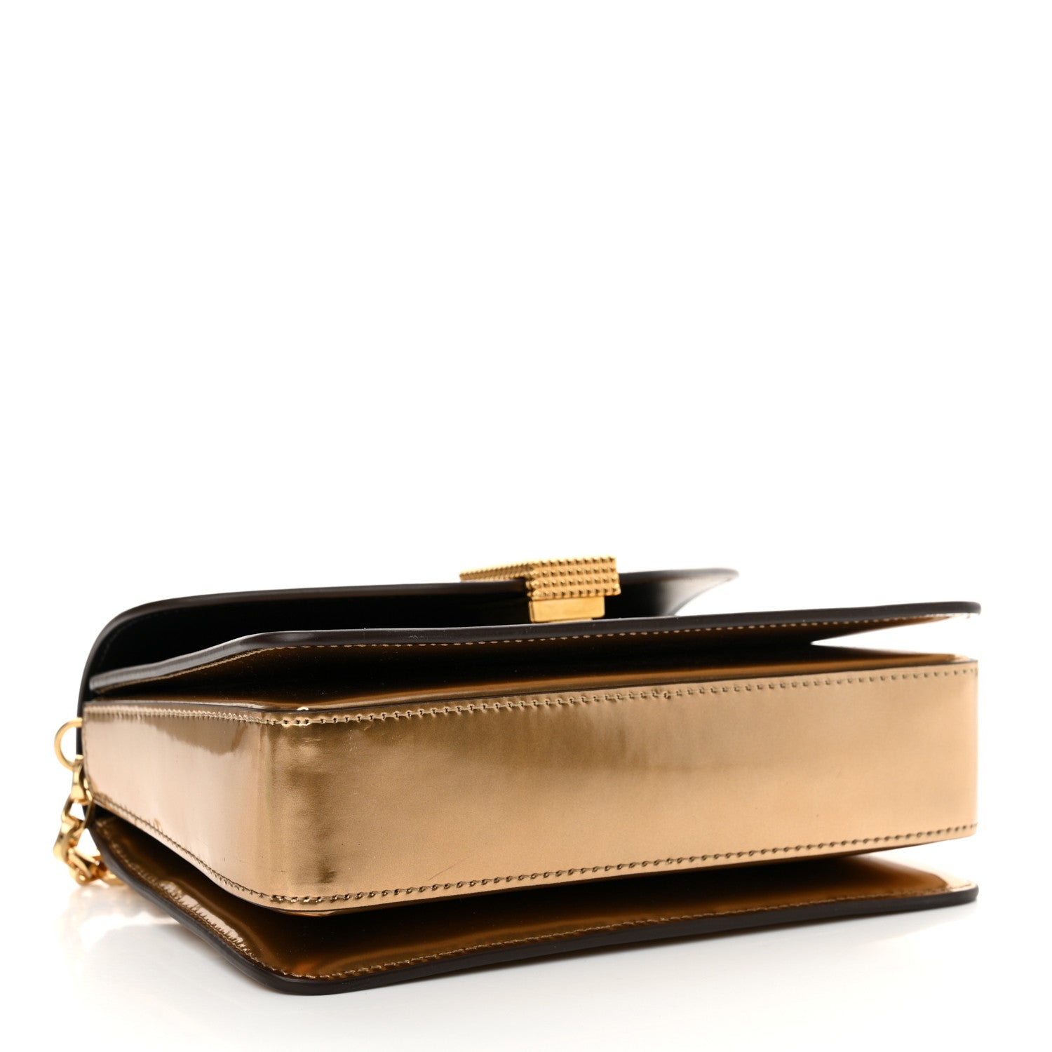 Lanvin Metallic Calfskin Concerto Bag Gold 4 of 12