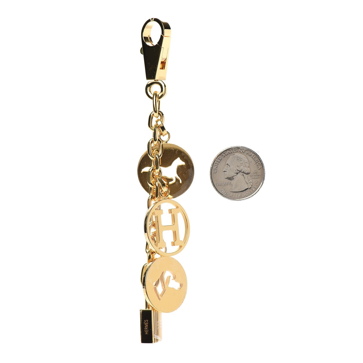 Hermes Breloque Bag Charm Gold 2 of 4