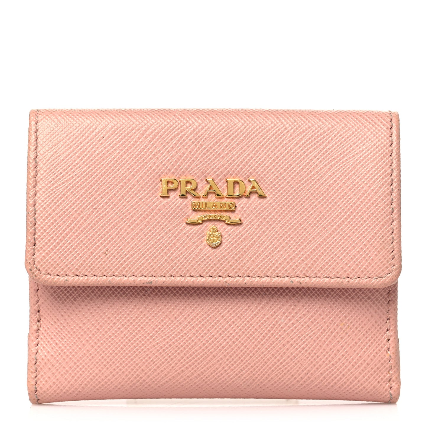 Saffiano Tri-Fold Wallet Orchidea