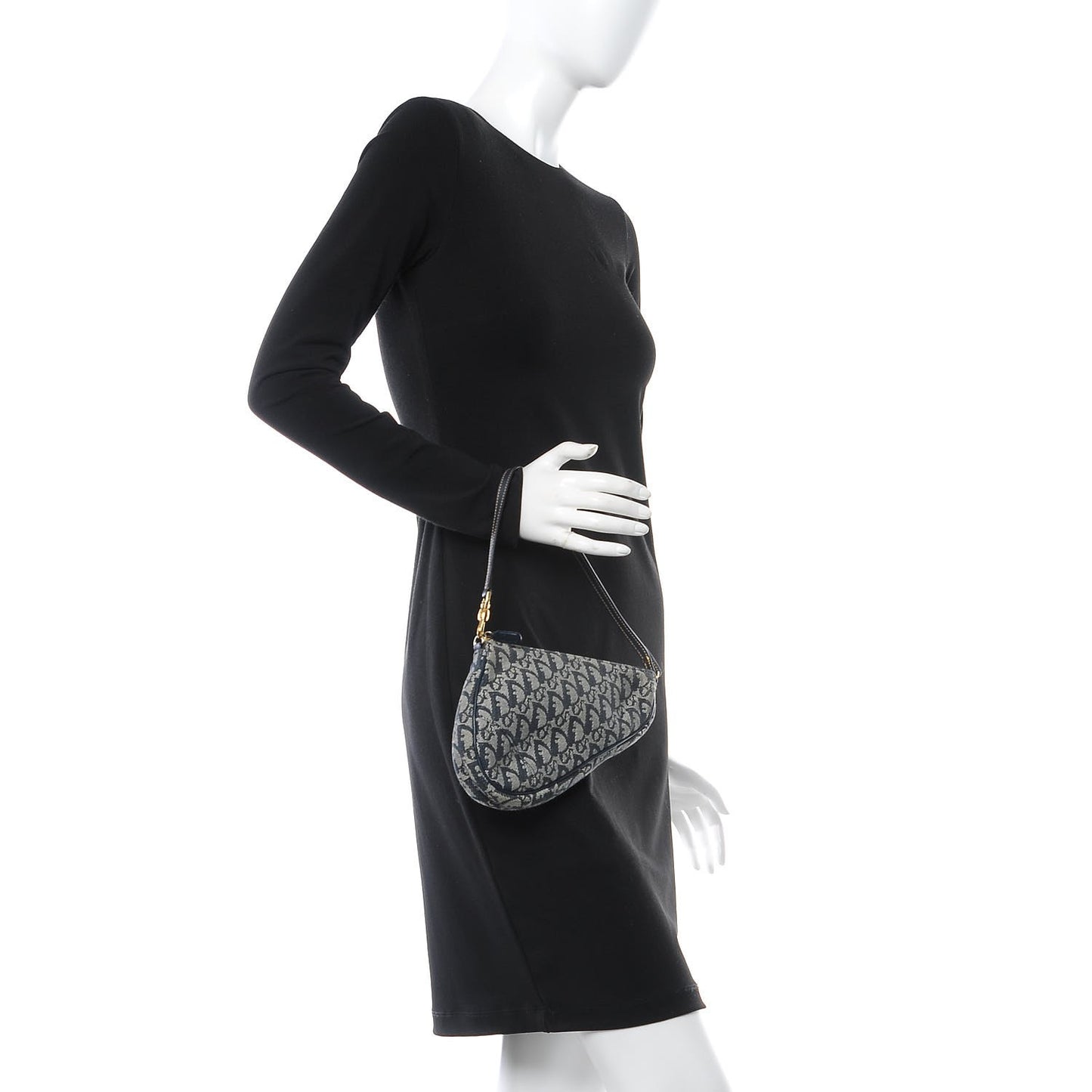 Monogram Mini Saddle Pochette Navy