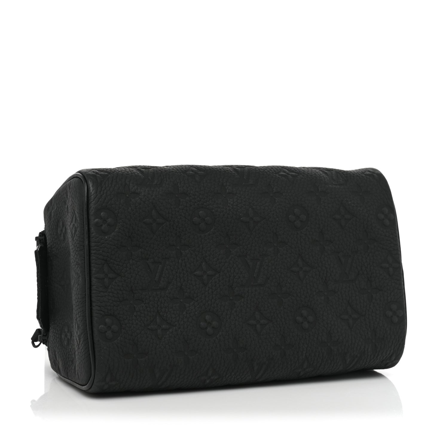 Taurillon Monogram Dopp Kit Toilet Pouch Black