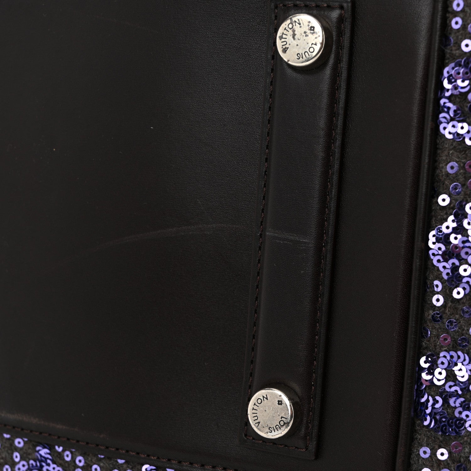 Louis Vuitton Sequin Monogram Sunshine Express North South Purple 11 of 13