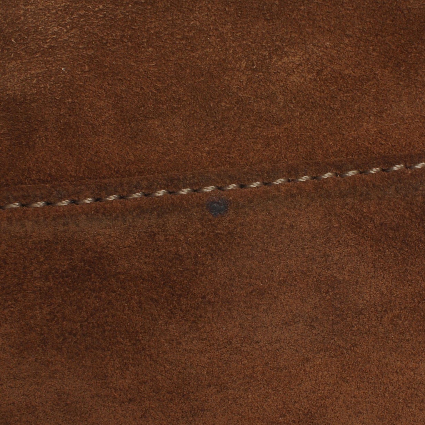Suede Accordion Flap Tan