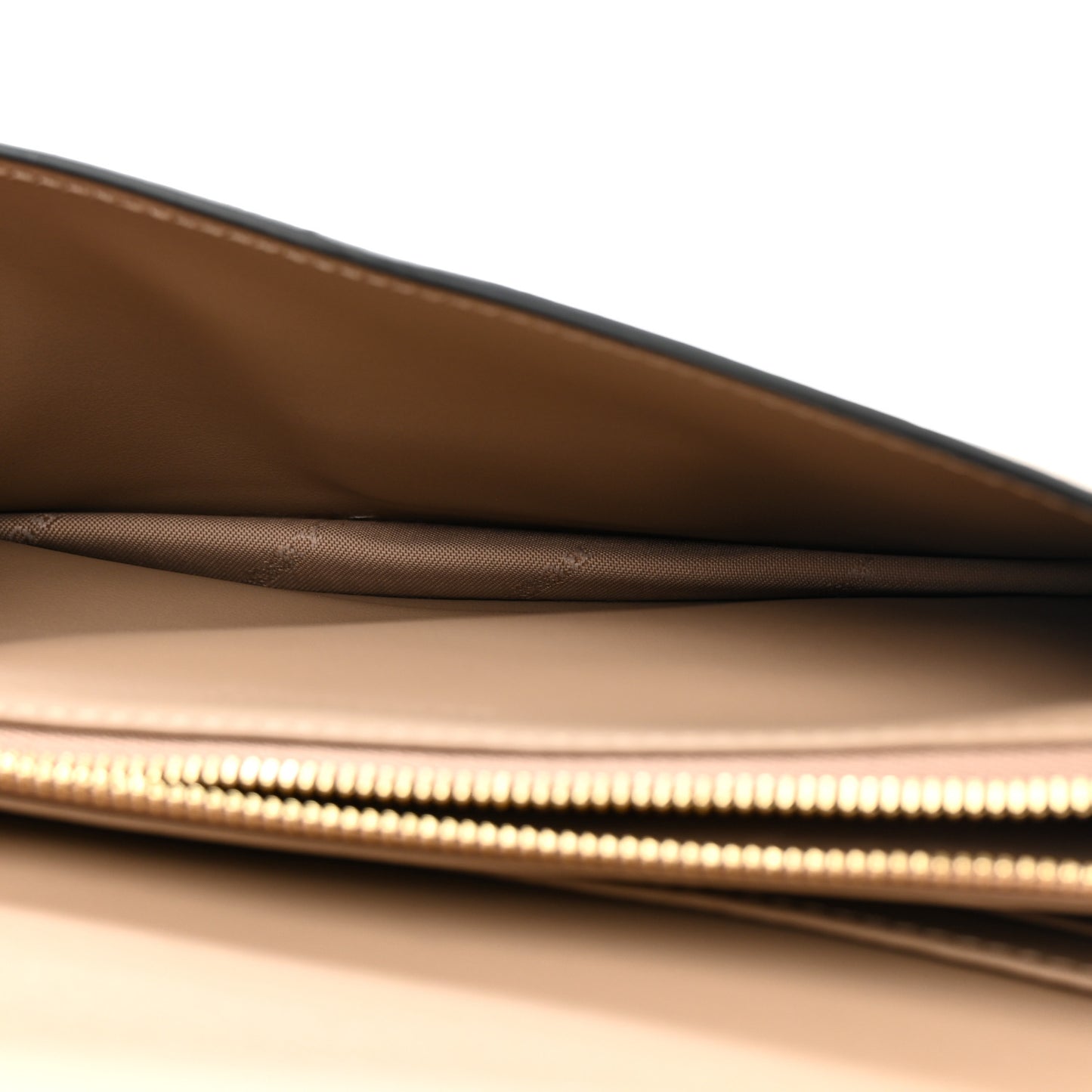 Calfskin Small Madison Chain Clutch Rose Beige