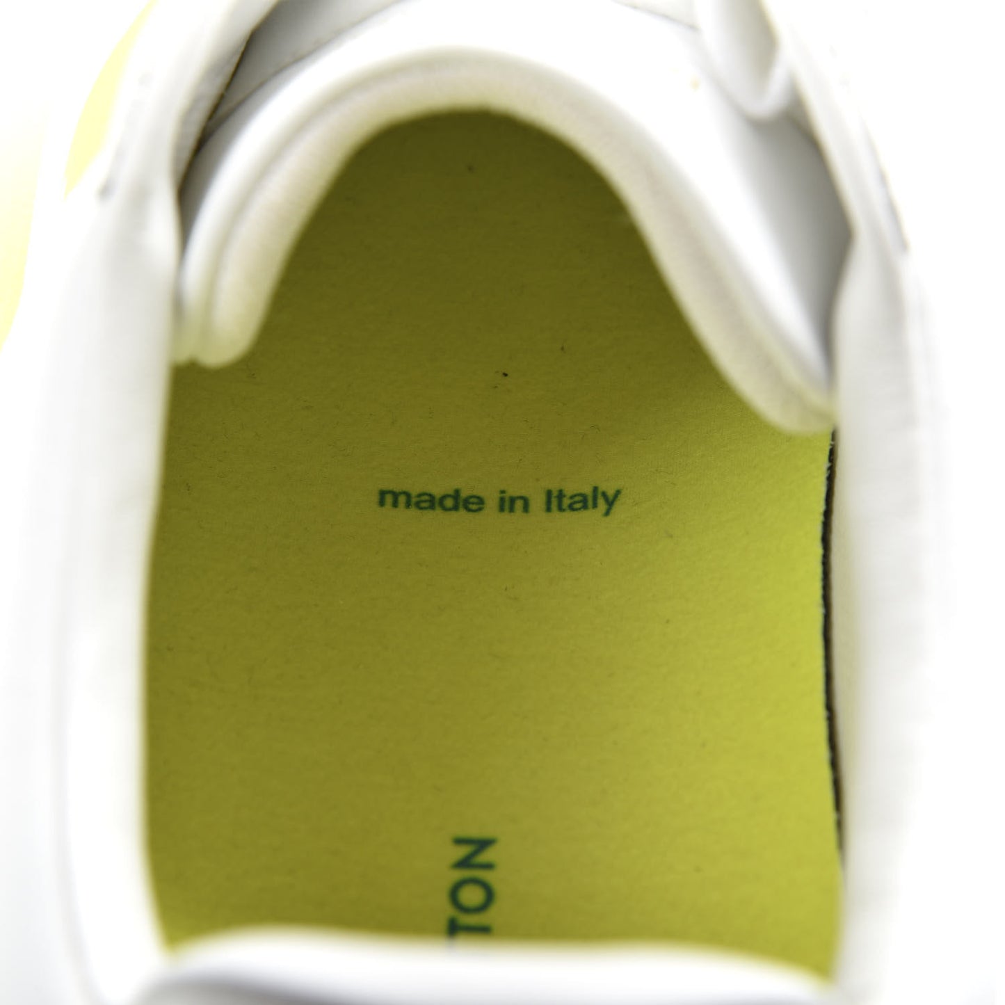 Calfskin Mens Luxembourg Sneakers 8 Yellow