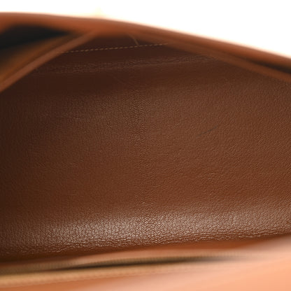 Hermes Courchevel Kelly Sellier 32 Gold 5 of 16