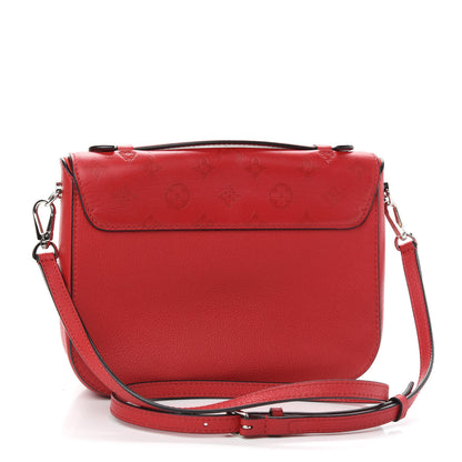 Louis Vuitton Calfskin Monogram Very Messenger Rubis Red 3 of 9