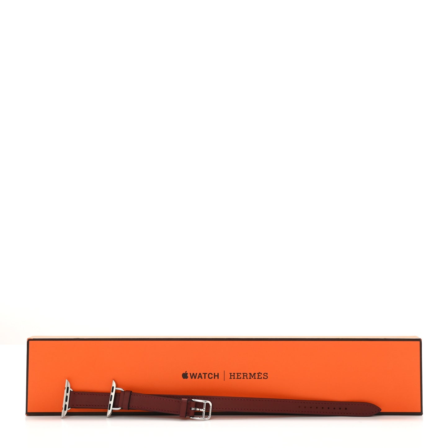 Swift 41mm Apple Watch Attelage Double Tour Band Rouge H