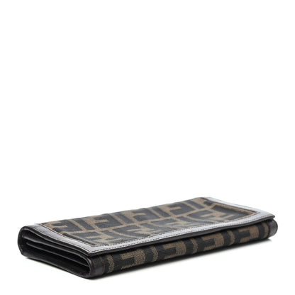 Fendi Zucca Continental Wallet Tobacco 4 of 8