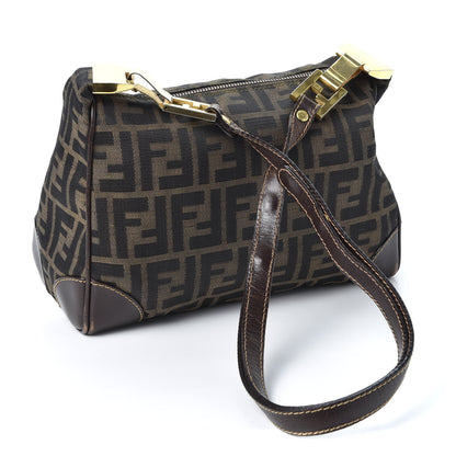 Fendi Zucca Shoulder Bag Tobacco 2 of 10