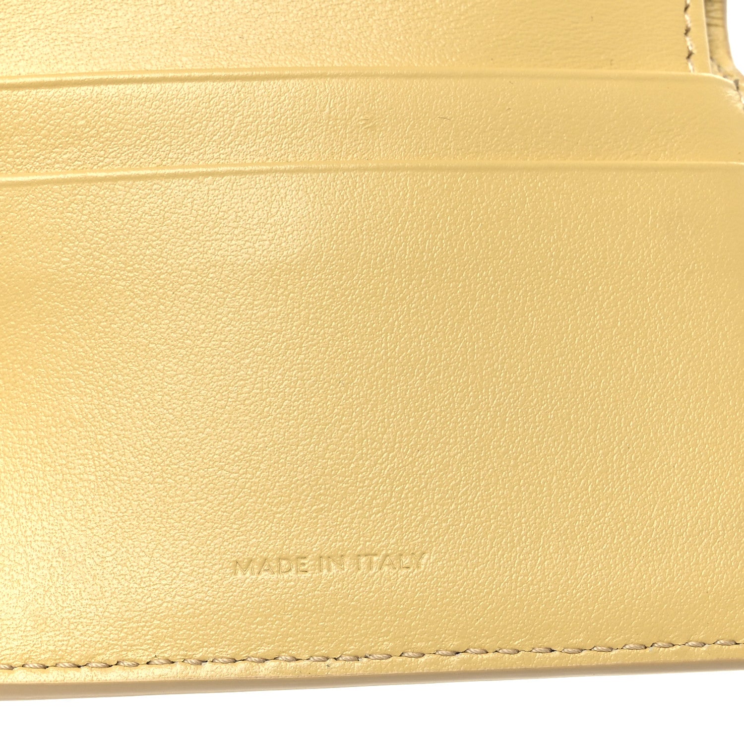 Celine Shiny Calfskin Compact Triomphe Wallet With Coin Purse Pollen 8 of 11