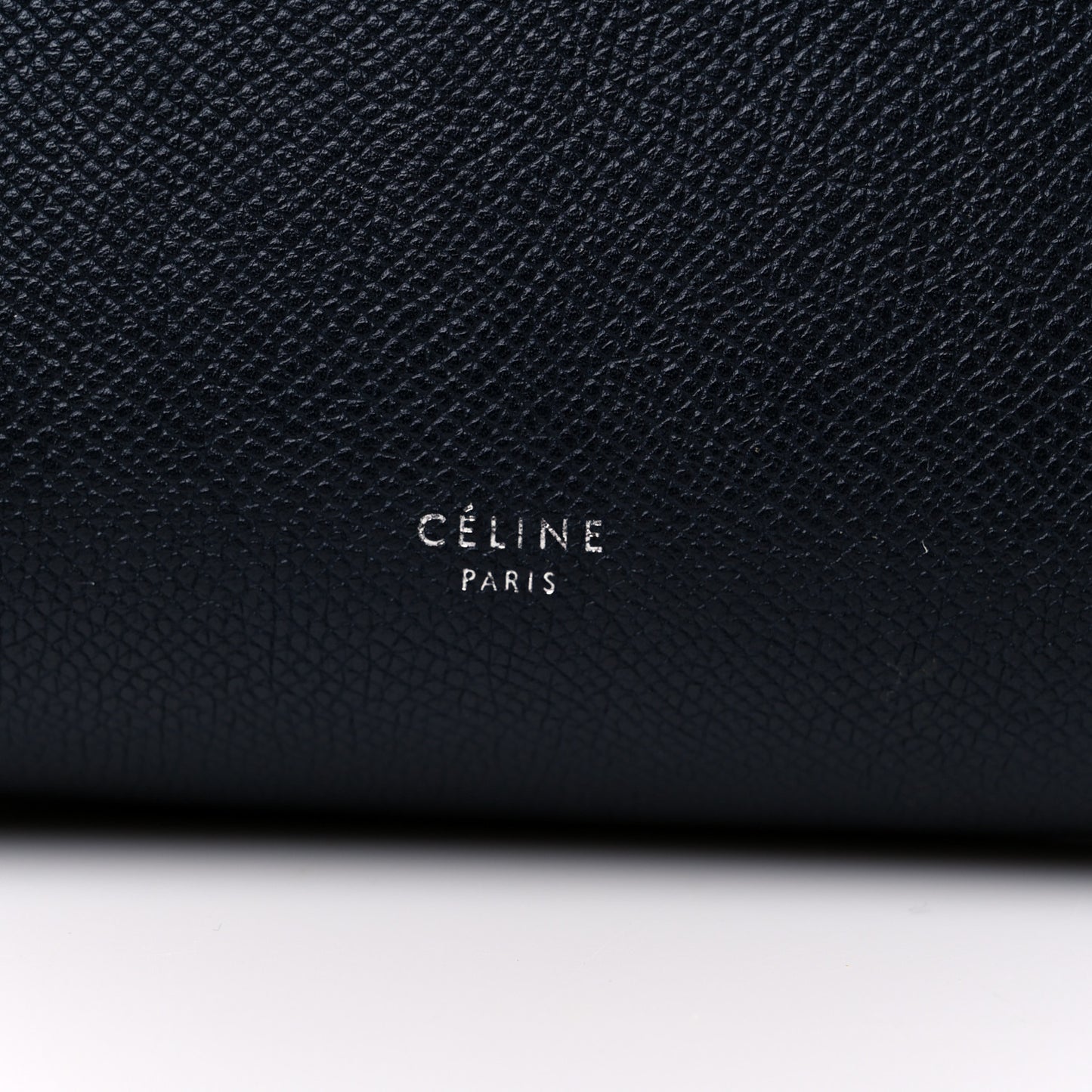 Grained Calfskin Mini Belt Bag Navy
