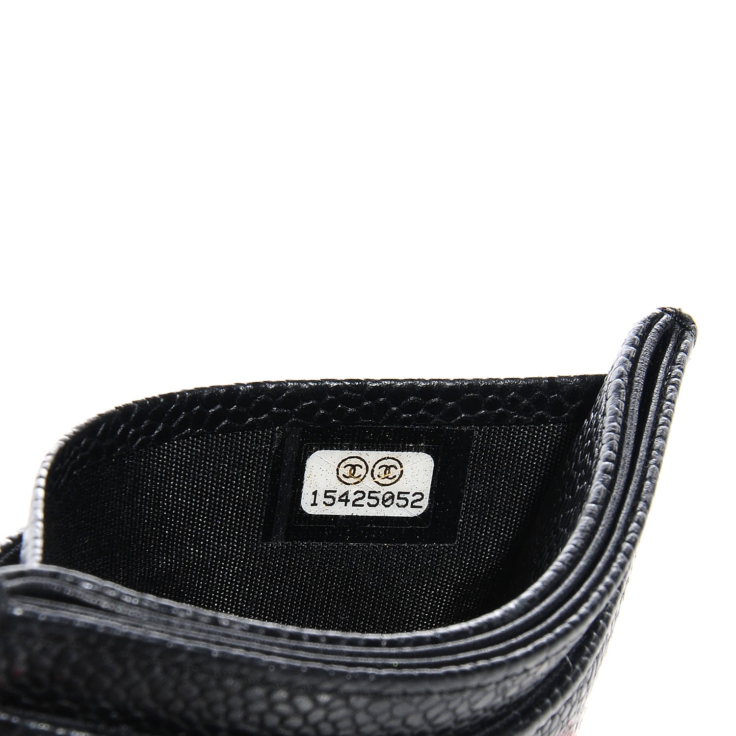 Chanel Caviar Timeless CC Card Holder Black 7 of 7