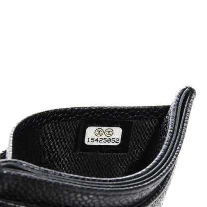 Chanel Caviar Timeless CC Card Holder Black 7 of 7