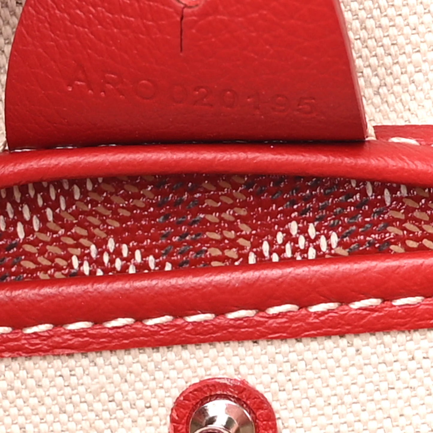 Goyardine Artois MM Red