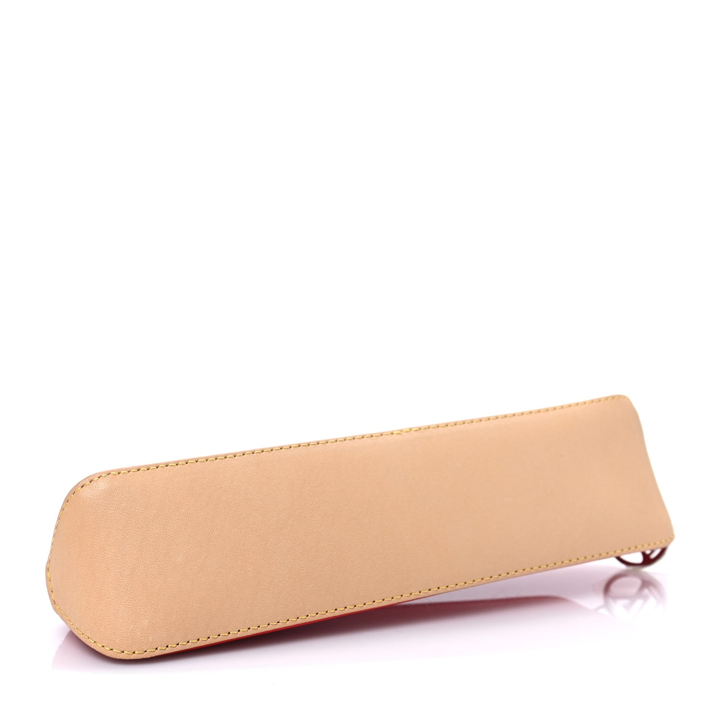 Monogram Elizabeth Pencil Pouch Red