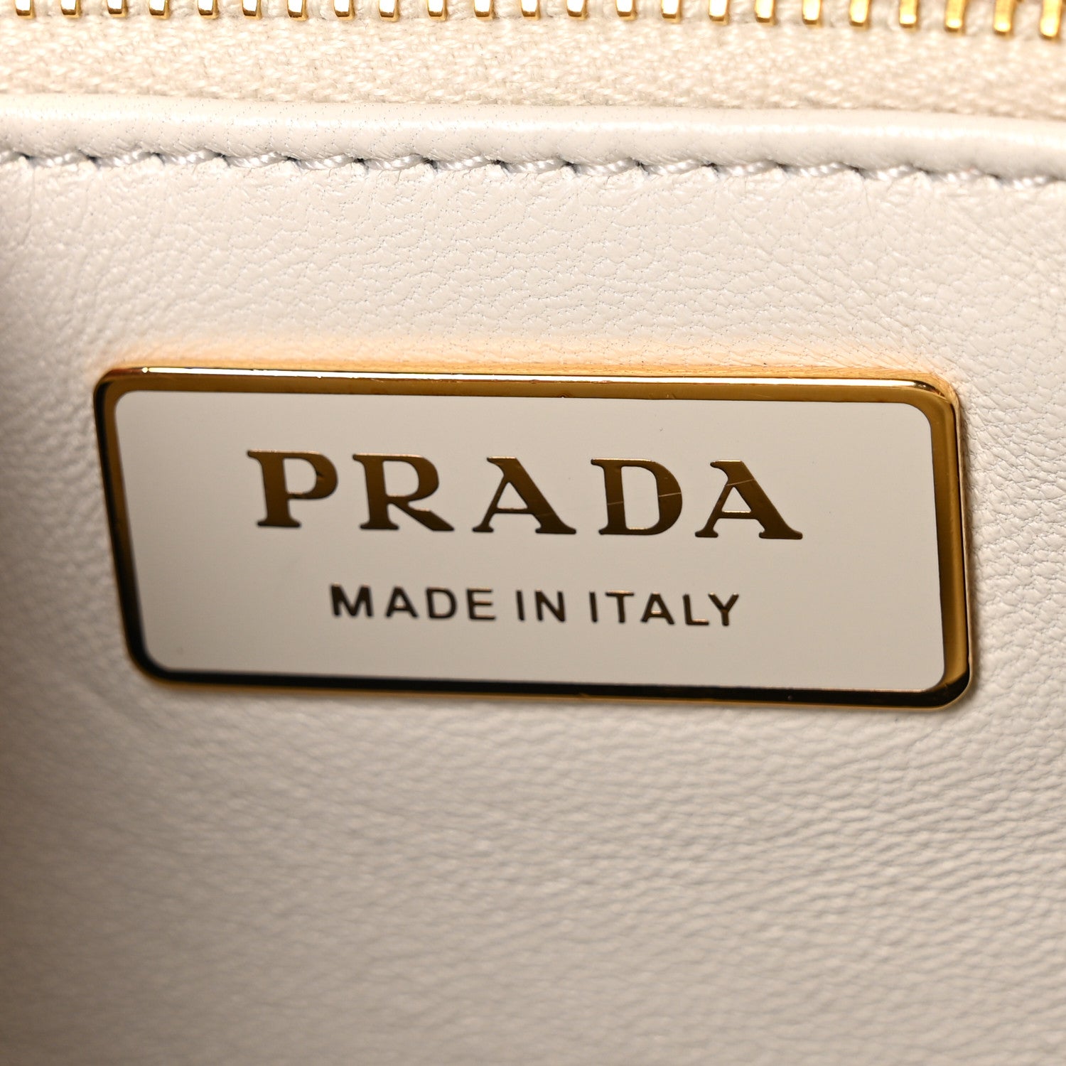 Prada Nappa Metal Quilted Small Patchwork System Flap Bag White 6 of 10