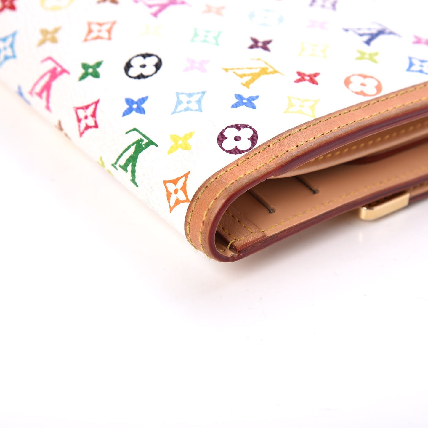 Monogram Multicolor Porte Tresor International Wallet White