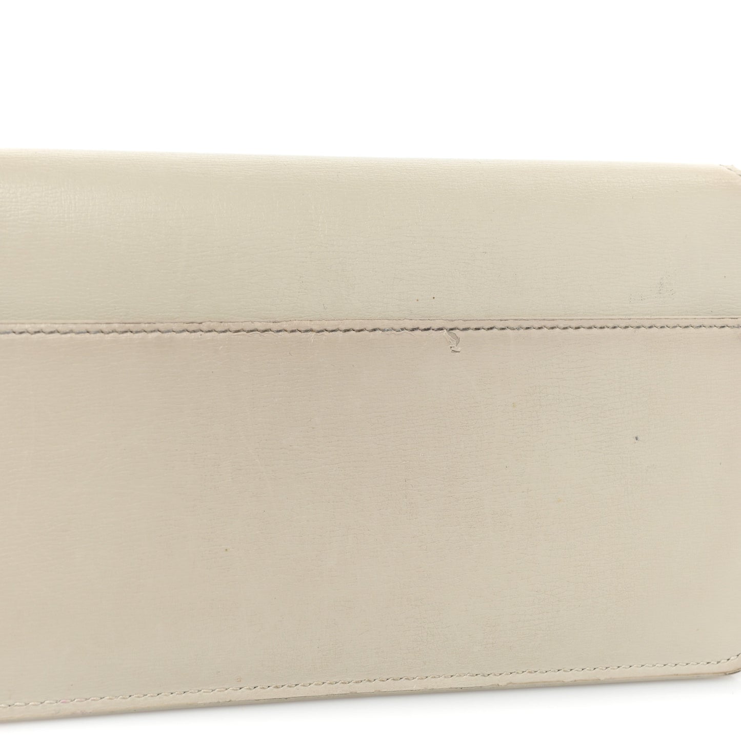 Smooth Calfskin Monogram Phone Holder Crossbody Crema Soft