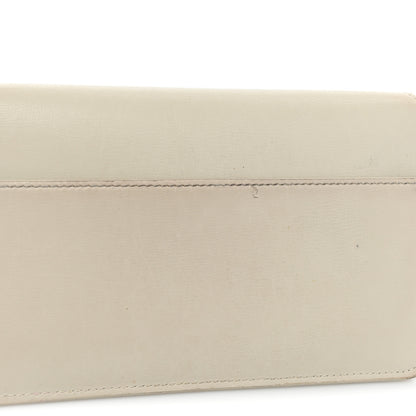 Saint Laurent Smooth Calfskin Monogram Phone Holder Crossbody Crema Soft 11 of 15