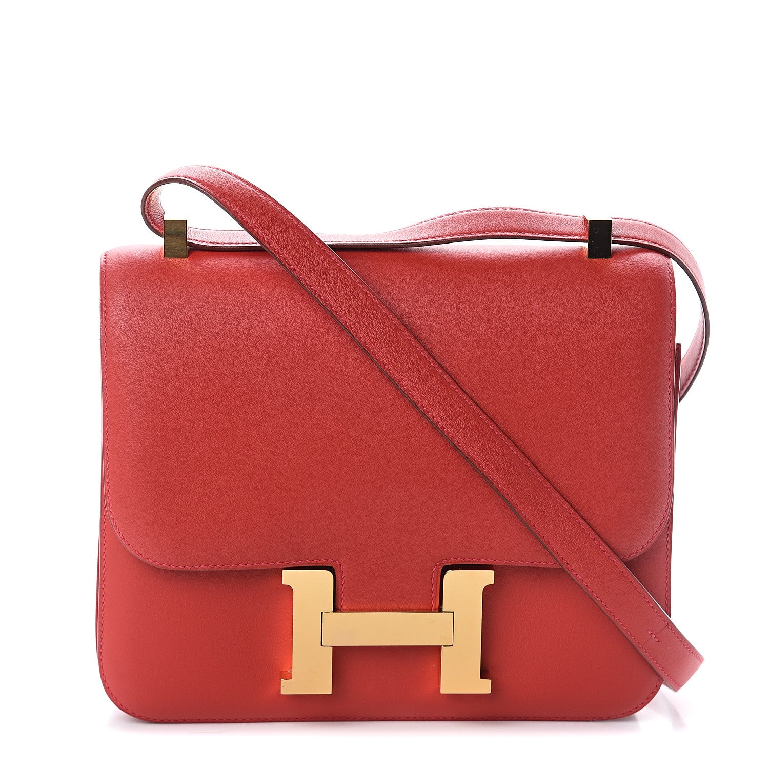 Hermes Swift Constance 24 Rouge Casaque 1 of 9