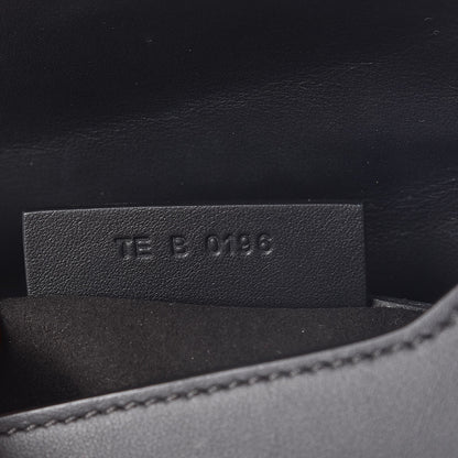 Givenchy Calfskin Chain Detail Mini Pandora Box Crossbody Bag Black 7 of 8