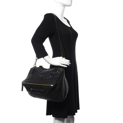 Givenchy Tumbled Sheepskin Medium Pandora Bag Black 2 of 9