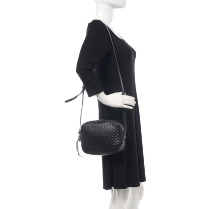 Gucci Microguccissima Mini Bree Messenger Bag Black 2 of 14