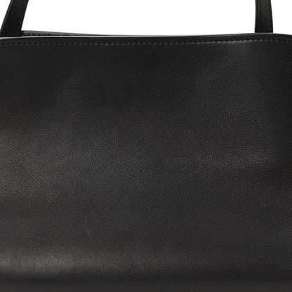 The Row Smooth Calfskin Peggy Bag Black 7 of 9