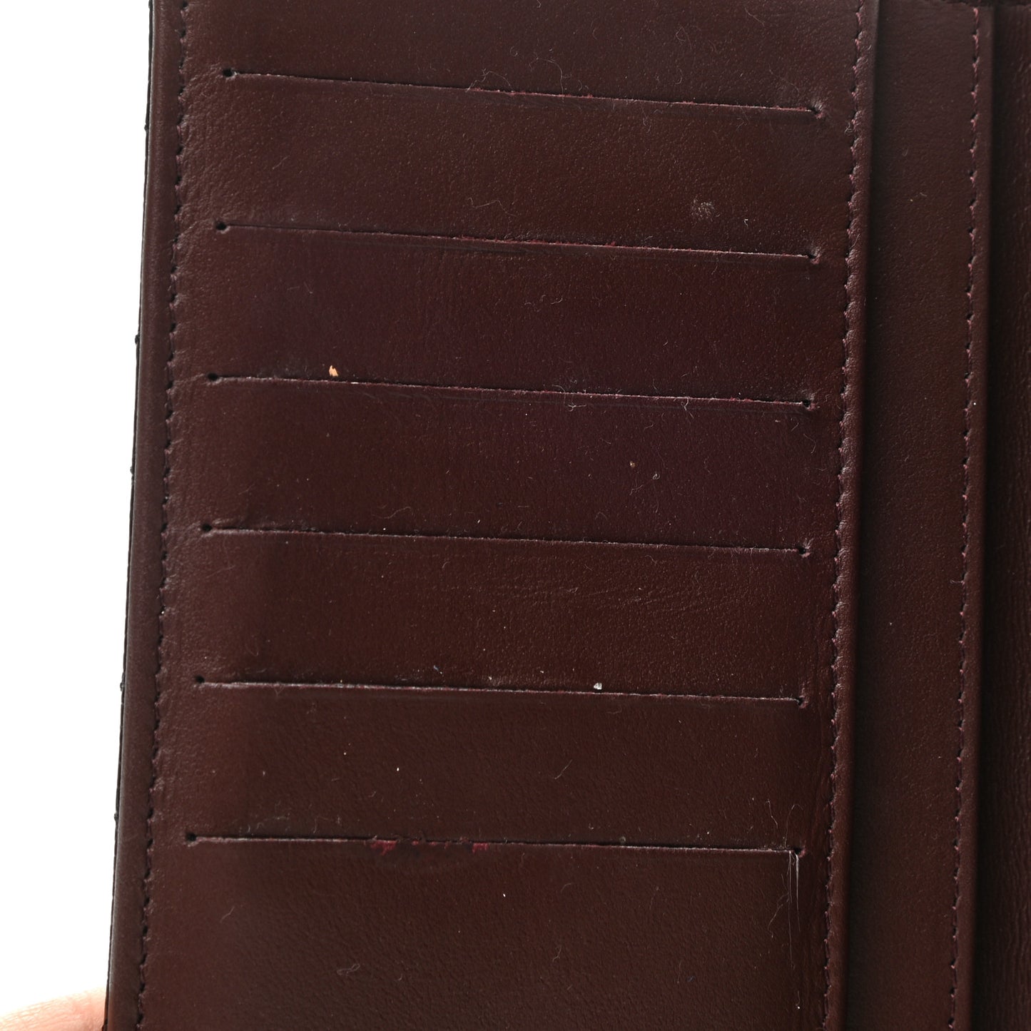 Caviar Quilted Large Flap Wallet Black