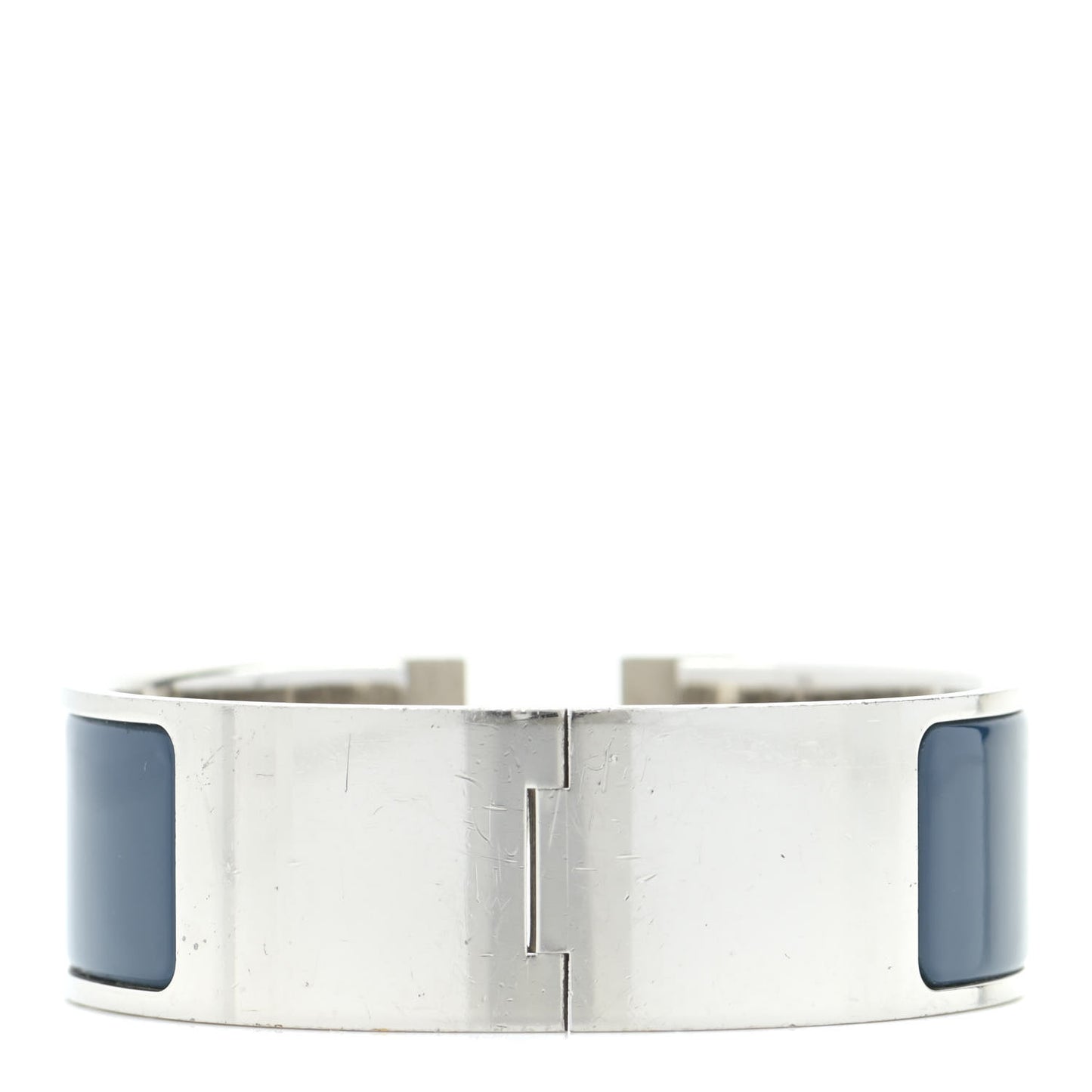 Enamel Wide Clic Clac H Bracelet PM Bleu De Genes